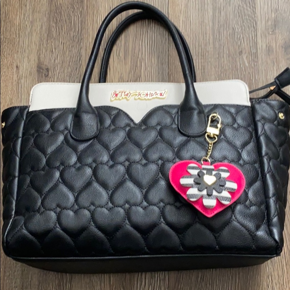 Black Betsey Johnson bag